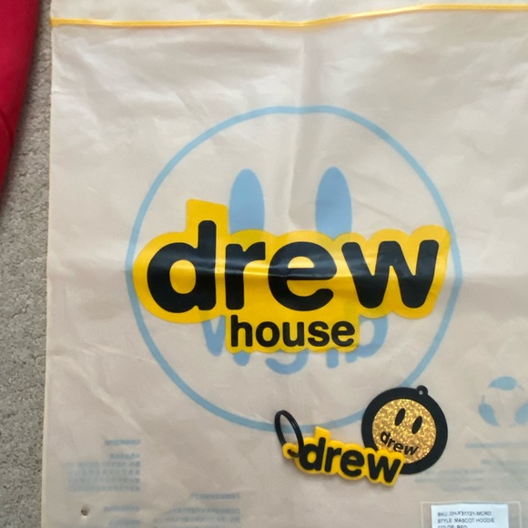 COPY - Drew House Hoodie Red - Picture 5 of 5